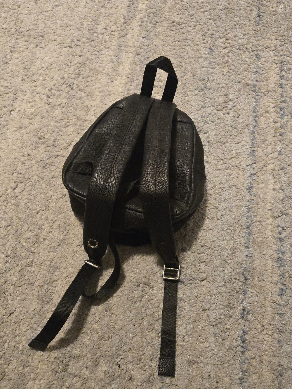 Coach Mini Charlie Backpack Signature Canvas Brown Black Small Travel Bag - Picture 6 of 16
